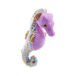 Foilkins Seahorse Purple 14"