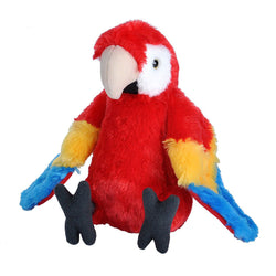 Mini Cuddlekins Scarlet Macaw 8"