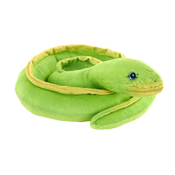 Green Snakes Green Moray Eel Coiled 36"