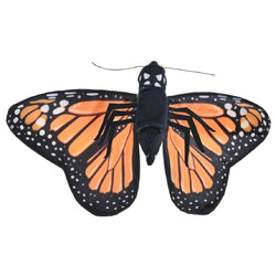 Rainforest Monarch Butterfly Finger Puppet 7"