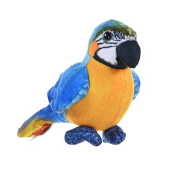 Rainforest Birds Blue & Yellow Macaw 4.5"