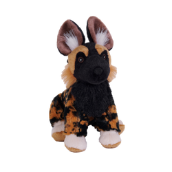Cuddlekins Mini Eco African Wild Dog 8"