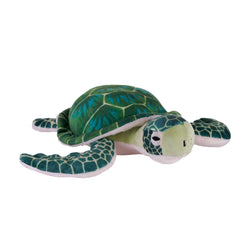 Cuddlekins Mini Eco Green Sea Turtle 8"
