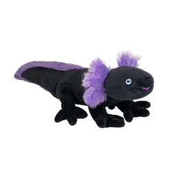 Cuddlekins Mini Eco Axolotl Black 8"