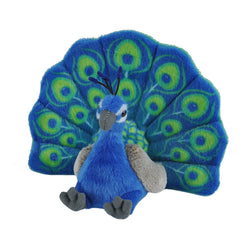 Mini Cuddlekins Peacock 8"
