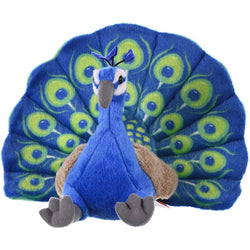 Cuddlekins Peacock  12"