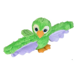 Huggers Green Parrot 8"