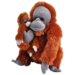 Mom & Baby Jumbo Orangutan 30"